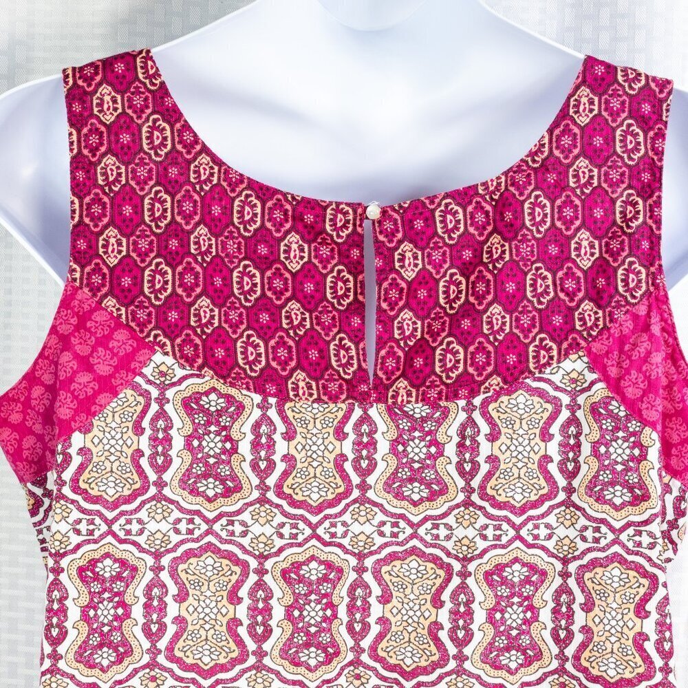 Eddie Bauer Size XL Raspberry color floral patter… - image 8